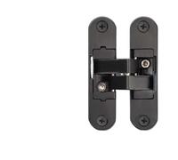 Charnière croisée cachée charnière de porte Invisible tridimensionnelle réglable porte pliante plate à 180 degrés charnière de porte en bois cachée(Small left 2)