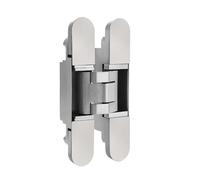 Charnière Croisée Dissimulée Charnière invisible réglable tridimensionnelle, porte pliante cachée, charnière transversale à 180 degrés(Color1)