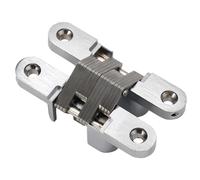 Charnière croisée invisible en acier inoxydable for porte pliante, accessoires de quincaillerie for meubles, 1 pièce(13x45MM)