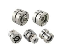 Charnière d'amortissement à disque rotatif à 360° - Amortisseur cylindrique rond avec axe de couple réglable 1 pièce(Adj torque-0.1-3N.m)