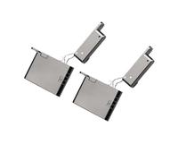 Charnière d'armoire cachée, 2 pièces, 25KG, réglable, fermeture douce, charnières de porte dissimulées for cadre en aluminium et bois(Wooden Door)