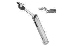 Charnière d'armoire hydraulique robuste, arrêt aléatoire, charnières de cuisine à fermeture douce, support de porte réglable, quincaillerie de porte relevable, type moyen