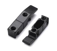 Charnière de connexion d ' angle en plastique, 10 pièces, fixation rapide du connecteur de panneau de meuble, attaches de pour armoires Charnière de connexion d ' angle en plastique