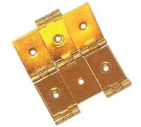 Charnière de paravent en laiton poli 93/60x20 mm - MONIN - 428430