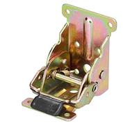 Charnière de Pied Pliante Auto - Bloquante 90°, Alliage d'Acier Nickelé - Durable, Facile à Installer, Accessoire de Meuble pour Table et Fenêtre