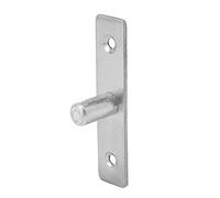 Charnière de pivot de porte, axe de charnière de pivot stable et durable 91x21x25mm 201 en acier inoxydable pour le remplacement de porte traditionnel pour les ferrures de quincaillerie de