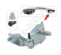 Charnière de poignée de porte compatible pour Fiat 500 (à partir de 2007) et compatible pour Alfa Romeo 147 (2000-2010) poignée extérieure | AVANT GAUCHE OU DROITE | 51964555 | 51939041