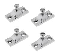 Charnière de pont de bateau en acier inoxydable, 4 couvercles de couverture pour auvent