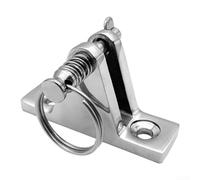Charnière de pont en acier inoxydable 316 avec goupille et anneau pour bimini top utilisation sur yacht et bateau