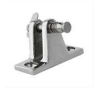 Charnière de pont en acier inoxydable 316, axe amovible à 60, fixation pour bimini marin, accessoires de bateau, quincaillerie marine