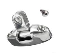 Charnière de pont pivotante de qualité marine pour Bimini Top Hardware Quick Release Pin Yacht Remorque 6,3 cm (A)