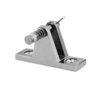Charnière De Pont Pour Bateau 60mm Miroir Poli Compatible Avec Bimini | Convient au montage Bimini ; Comprend une goupille à dégagement rapide ; Accessoires marins