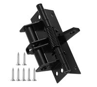 Charnière de porte à ressort | Charnière à ressort de 10,2 cm - Charnières de porte à fermeture automatique - Charnières réglables de 10,2 cm pour garage et arrière