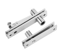 Charnière de Porte à Rotation de 360 Degrés, Charnières Pivotantes en Acier Inoxydable Charnière de Porte Cachée Très Résistante pour Portes Meubles d'étagère à Porte Secrète