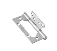 Charnière de porte à roulement à billes robuste de 10,2 cm en acier inoxydable sans mortaise