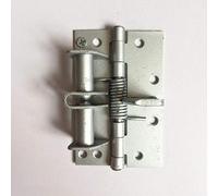 Charnière De Porte Bout À Bout Charnière De Positionnement Charnière Auto-Alignante À Ressort Porte À Fermeture Automatique Porte À Multifonction Charnière De Porte En Bois 1 Pièces-Argent