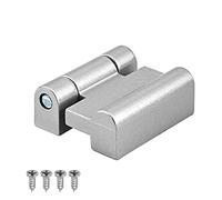 Charnière de porte, charnières à roulement, charnières de porte relevables, charnière de porte, 1 pièce filetage de bureau à domicile, roulement de porte à 180 degrés, charnière bout à bout 30 mm x 26