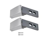 Charnière De Porte, Compatible Avec Liebherr, Paire De Charnières + Fixations for Réfrigérateur Et Congélateur, Compatible Avec L'argent, Pièces 9590178 03-JRI-857