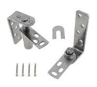 Charnière de porte de café à retour automatique, acier inoxydable 304 durable, entraînement par gravité, installation sans effort