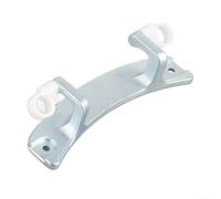 Charnière de porte de rechange pour panneau avant fabriquée en alliage d'aluminium pour machines à laver, connexion fiable et fonctionnement fluide sur différentes marques de rondelles (185)