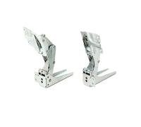 Charnière De Porte De Réfrigérateur, Compatible For Hettich, 2 Pièces Charnière De Porte Intégrée For Réfrigérateur Congélateur 22x5.5 Cm Paire Gauche Droite Type 5.0 41.5