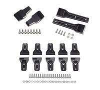 Charnière De Porte De Voiture En Métal, Décoration De Fenêtre Pour Axial Scx6 Jeep Jlu Wrangler 1/6 Rc Chenille, Pièces De Mise À Niveau