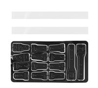 Charnière De Porte De Voiture En Métal, En Acier Inoxydable, Décoration Pour Voiture À Chenilles Axial Scx6 Jeep 1/6 Rc, Pièces De Mise À Niveau