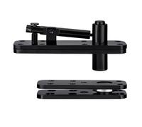 Charnière de porte dissimulée pour bibliothèque à double roulement à billes, capacité de charge de 263 kg, non finie, guide d'installation détaillé (français non garanti), mécanisme de goupille de