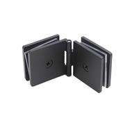 Charnière de porte douche à pince en verre, installation facile et, style moderne, matériel montage, laiton for pour Porte(Color 3)