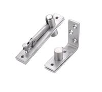 Charnière de porte en bois à axe rotatif en acier inoxydable, porte Invisible de haut en bas, charnière de porte secrète(Rotating Shaft 90)