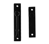 Charnière de porte en bois - Style invisible - Rotation à 180 degrés - Plaque en acier inoxydable massif et vis à tête fraisée pour un montage sûr et sécurisé