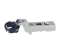 Charnière 95° pour porte en verre Intermat 9904 - coudure 16 mm HETTICH