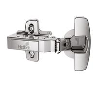 Charnière de porte épaisse Hettich 8631i fermeture douce et plaque de montage...