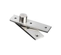Charnière de porte européenne， 1 paire de charnières en acier inoxydable for porte tournante à 360 degrés, porte cachée, charnière pivotante à axe central de porte tournante, charnière robuste, charni