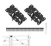 Charnière de porte extérieure - Accessoire de fermeture en métal, support d'adaptation de précision | 8.27x5.51x4.21en pièce d'installation avec mécanisme autonome, charnière de