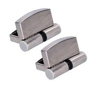 Charnière de Porte Hydraulique 201 Acier Inoxydable, Paire 8.6x7.2 cm - Haute Résistance, Design Simple, Pour Porte à Ouverture Gauche