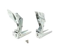 Charnière De Porte Intégrée For Réfrigérateur Et Congélateur, Paire Gauche Et Droite De 22x5.5cm, Compatible Avec Hettich, Charnières De Type 5.0 Et 41.5, Accessoires De Réfrigérateur, 1 Ensemble