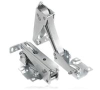 Charnière de porte intégrée pour réfrigérateur congélateur compatible avec Ariston A207 BFS12 BTS16 OSKVF OSKVE OSKVG OSKVU