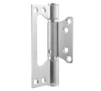 Charnière de porte invisible à ressort, fermeture automatique, amortissement, ouverture automatique, en acier inoxydable, for quincaillerie de décoration intérieure, 1 pièce(5-inch (bronze) 1 piece)