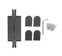 Charnière De Porte Invisible, Alliage De Zinc Mat, Ajustable 3D Pour Porte Épaisseur 1 3/8 Pouces - Fonctionnement Silencieux, Haute Capacité De Charge, Installation Flexible