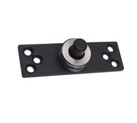 Charnière de porte invisible avec rotation à 360 degrés en acier, charnière invisible dissimulée de 12 mm de long pour porte d'entrepreneur au design simple