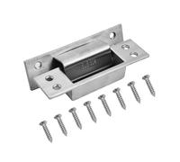 Charnière de porte invisible en acier inoxydable - Accessoires de meubles - 127 x 35 mm - En alliage de zinc moulé sous pression