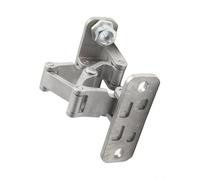 Charnière de porte invisible robuste en acier inoxydable 304 avec fonction de sécurité de bouche d'incendie, ouverture réglable à 165° pour portes en pierre et intérieur lourd (L(250 kg)