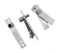 Charnière de porte pivotante en acier inoxydable robuste pour portes en bois, rotation à 360 degrés, charnière pivotante supérieure et inférieure, support de porte amovible réglable pour homme