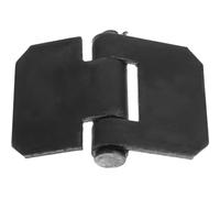 Charnière de Porte pour Camping-car Robuste, Axe Amovible Noir | Fer, Stabilité et Fiabilité, Réparation Facile, pour Portes de Remorque