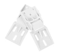 Charnière de Porte pour Réfrigérateur 2 Pièces en Plastique Blanc | Armoire Réfrigérée et Vitrine, Format Portable et Léger, Lot de Deux Pièces