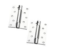 Charnière de porte réversible en acier inoxydable de qualité supérieure - Double plan de mouvement pour les zones animées - Résistante à la rouille - Charnière de porte durable