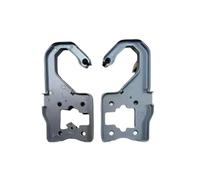 Charnière De Porte Supérieure, Compatible For Samsung, BCD-402 | Acier; paire gauche et droite ; for BCD-402DRISL1 BCD-402DSSSA1 ; s'installe dans les positions d'usine.