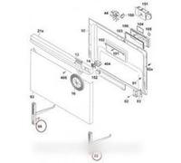 Charnière de porte pour lave-vaisselle ROSIERES TRI4V - Pièce d'origine Constructeur