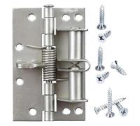 Charnière De Positionnement À Ressort Multifonctionnelle, Ferme-porte, 90 °, Arrêt Automatique For Volets, Lucarnes, Évents, Boîtes Fleurs Ferme Et SéCurisé(Silver)